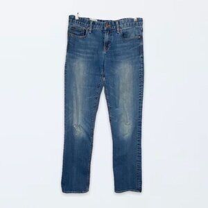 GAP 29 x 30 Straight Leg Distressed‎ Jeans